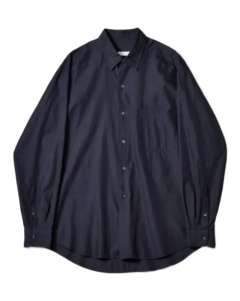 Kaptain Sunshine chest-pocket shirt - Blau Blau