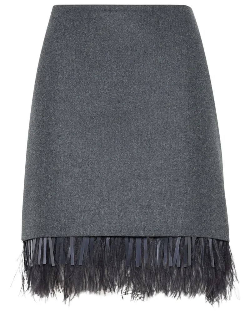 Brunello Cucinelli Couture Minirock - Grau Grau