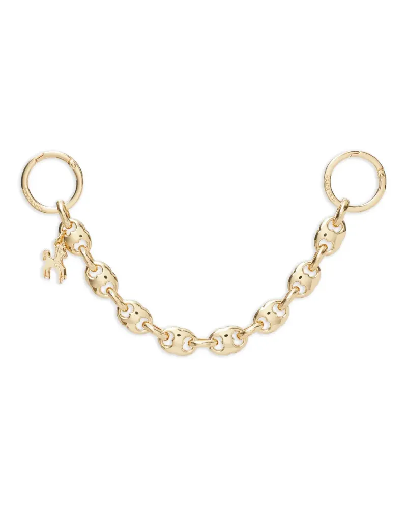 Tory Burch horse chain bag charm - Gold Gold