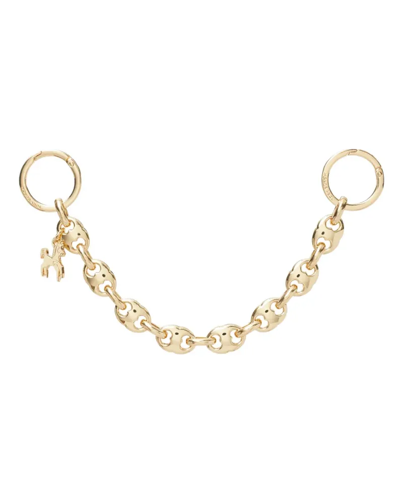 Tory Burch horse chain bag charm - Gold Gold