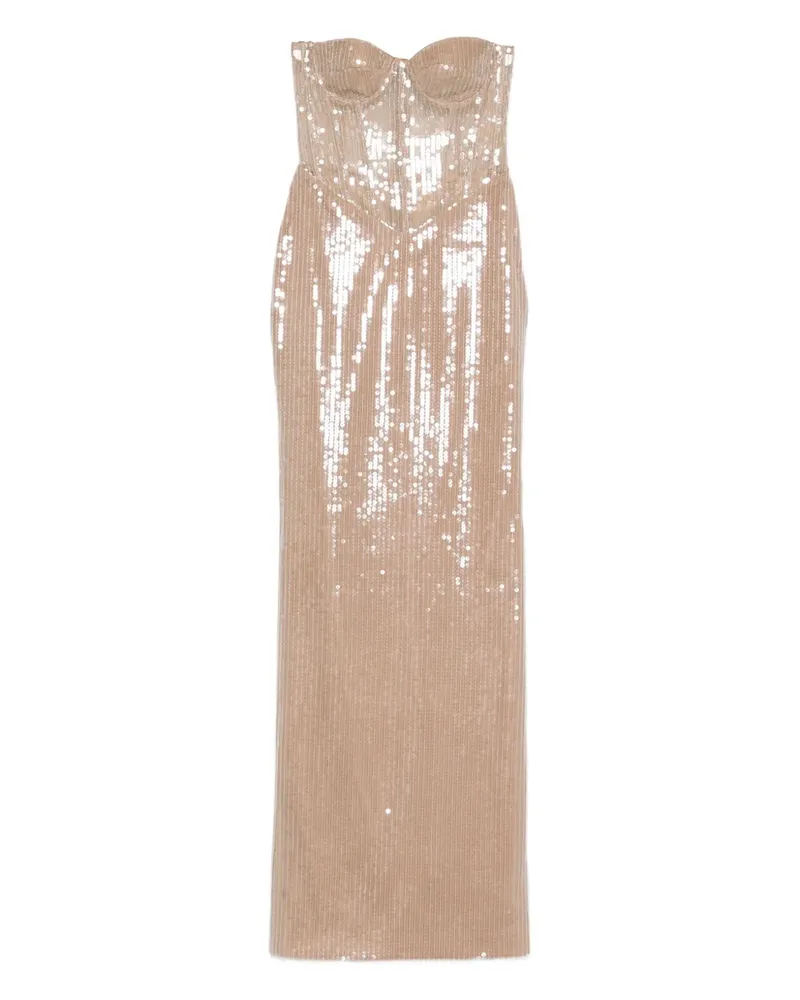 The New Arrivals Ilkyaz Ozel Tara Kleid - Nude Nude
