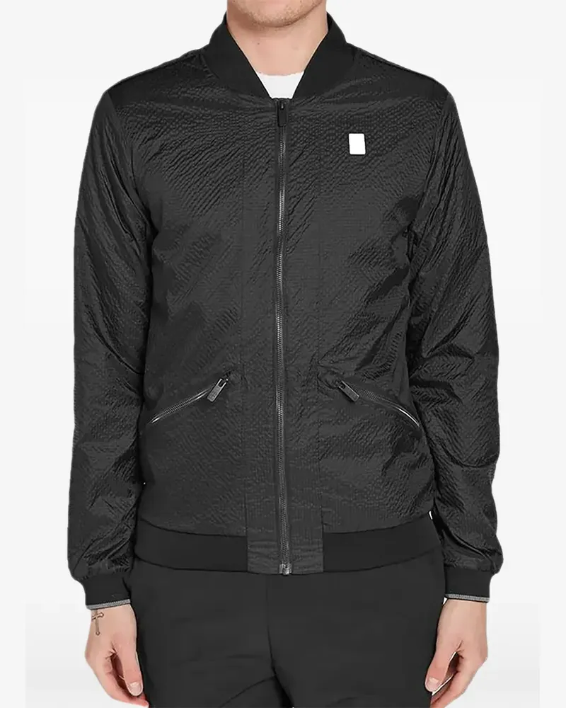 Nike full-zip court bomber jacket - Schwarz Schwarz