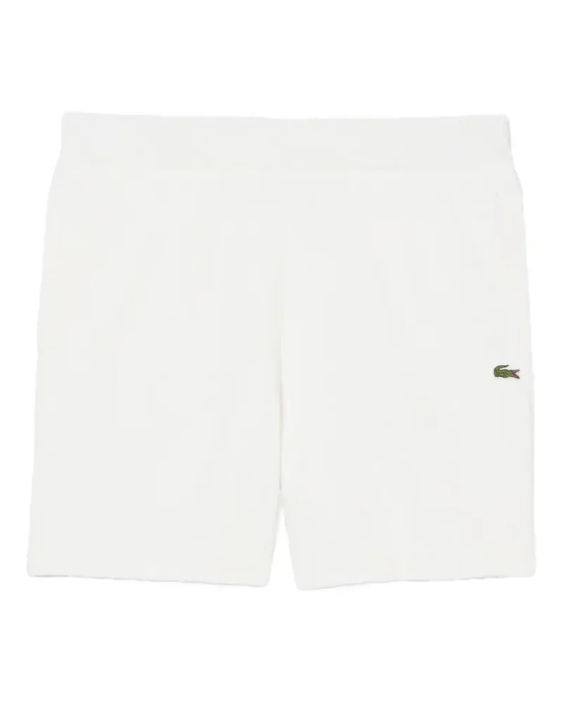 Lacoste logo-patch pocket shorts - Weiß Weiß