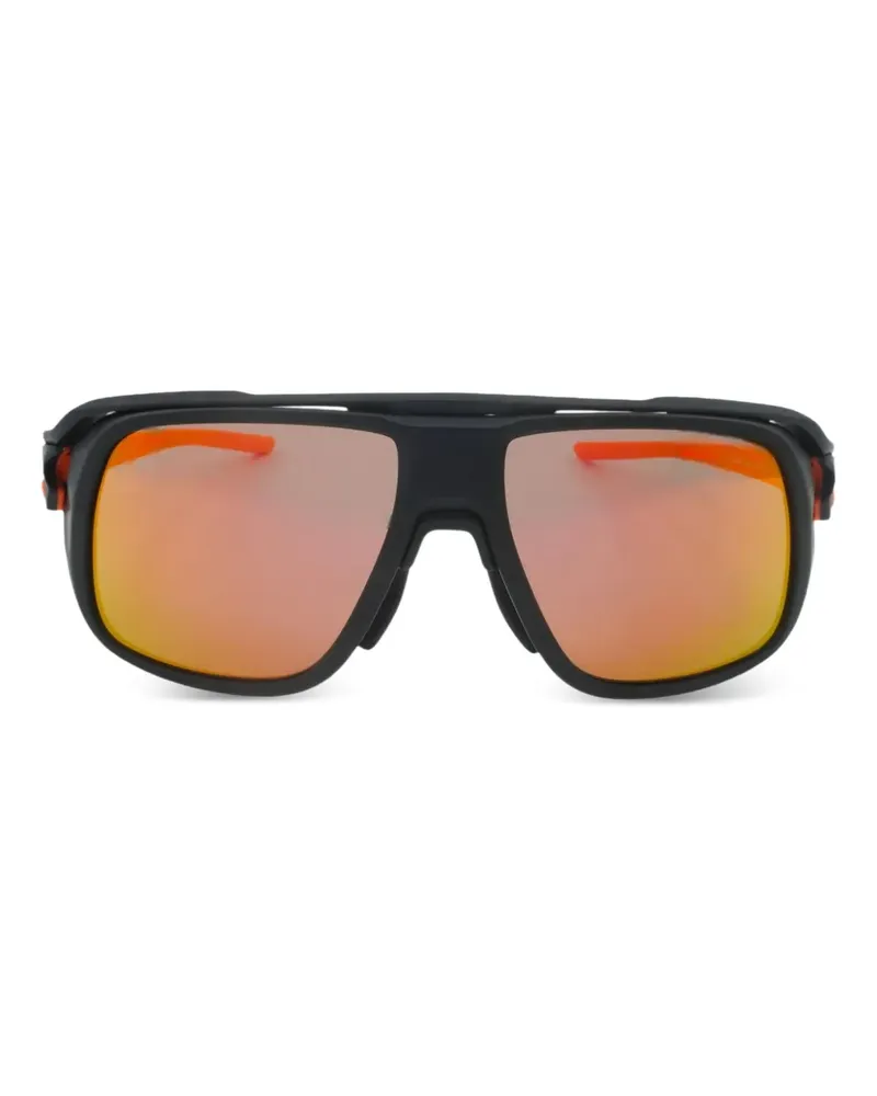 Nike Flyfree Soar rectangle-frame sunglasses - Orange Orange