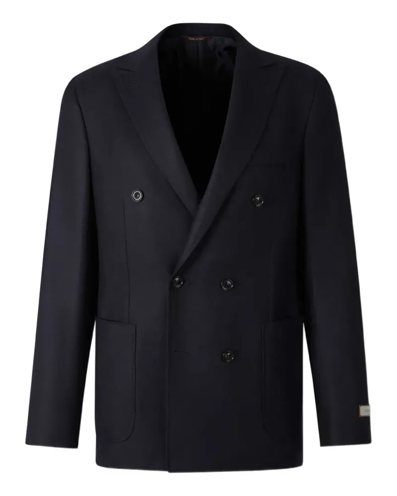 Canali Doppelreihiges Sakko - Blau Blau