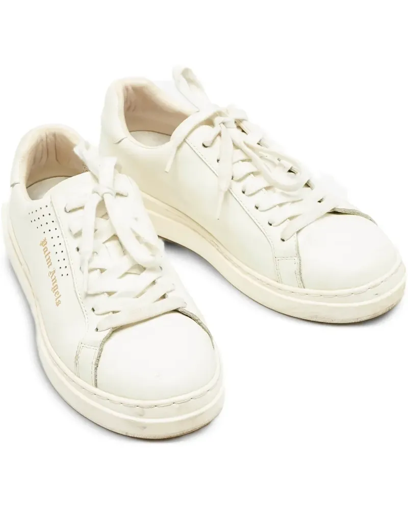 Palm Angels 2024 perforierte Sneakers - Weiß Weiß