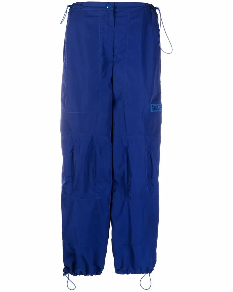 Stella McCartney Taillenhose mit Kordelzug - Blau Blau