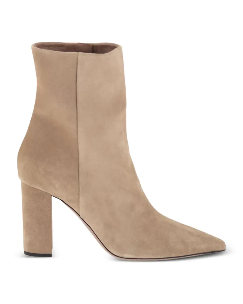 Paris Texas Anja Stiefeletten mit spitzer Kappe - Nude Nude