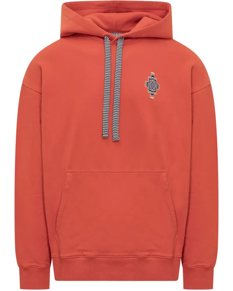 Marcelo Burlon | County of Milan Optical Wings Hoodie - Orange Orange