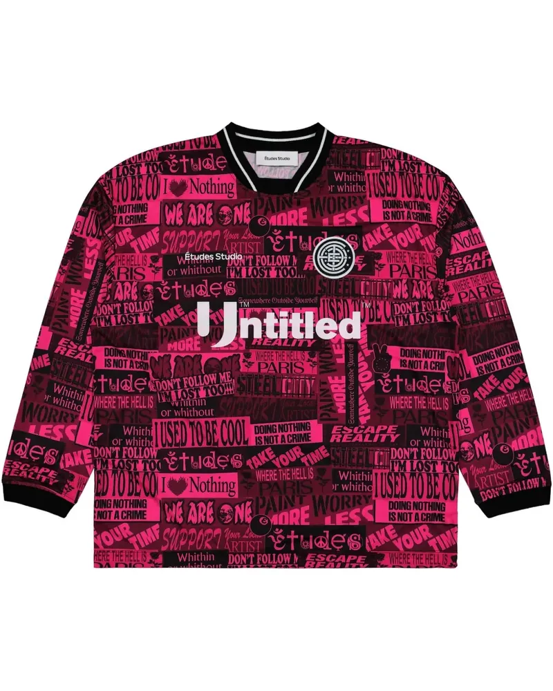 Études Studio Soccer TS T-Shirt - Rosa Rosa