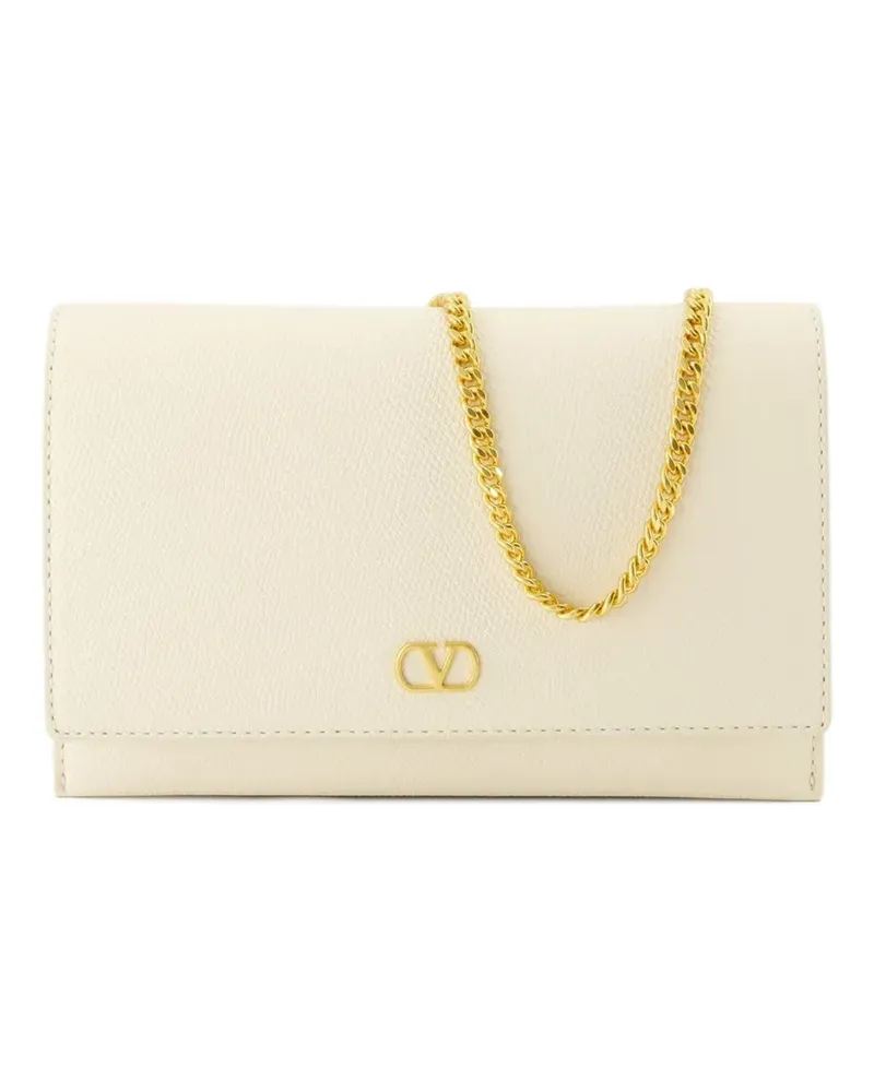 Valentino Garavani VLogo Schultertasche - Nude Nude