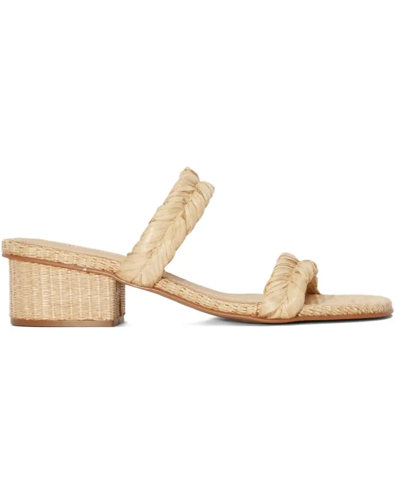 Osklen Sandalen mit geflochtenem Riemen - Nude Nude