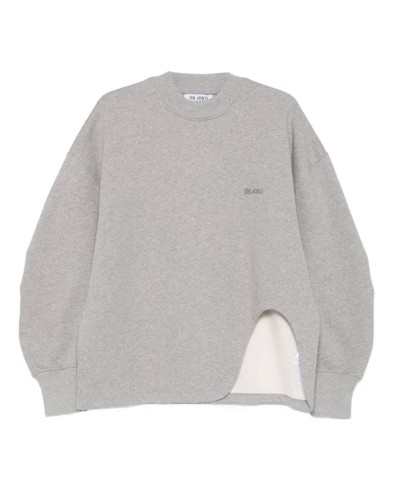ATTICO logo-detail sweatshirt - Grau Grau