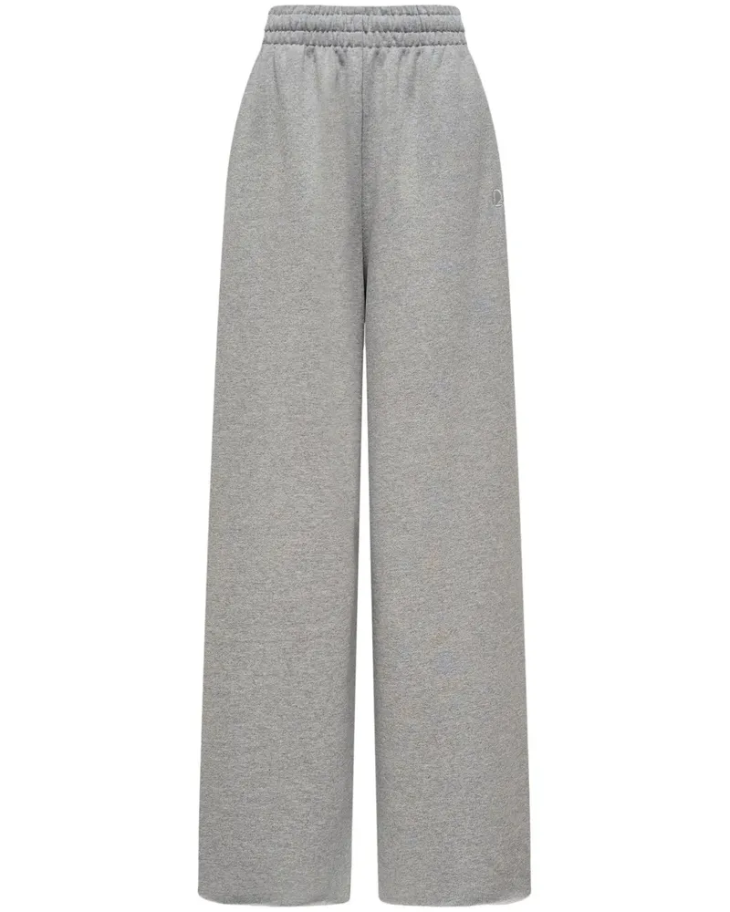 12 STOREEZ Jogginghose mit Logo-Stickerei - Grau Grau