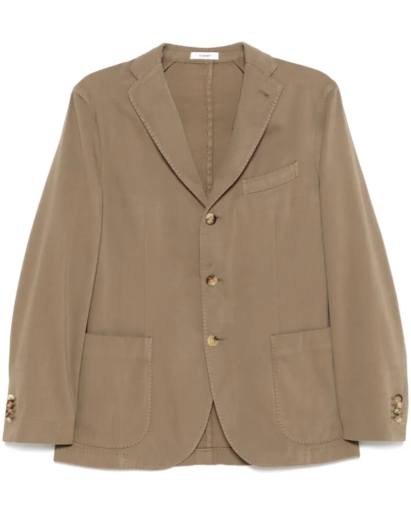 Boglioli Twill-Sakko - Nude Nude
