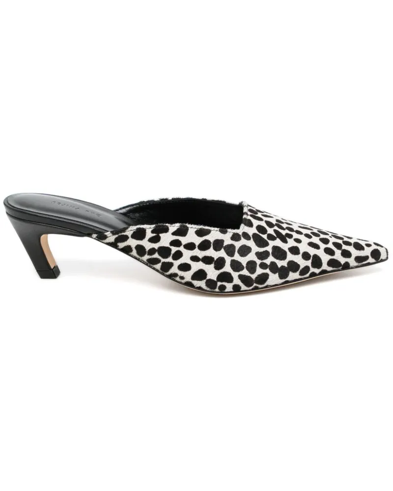REJINA PYO Mathilde Mules 60mm - Weiß Weiß