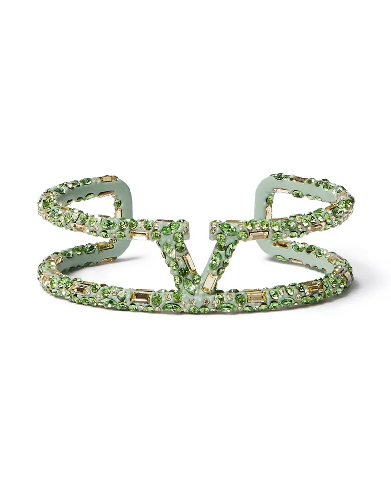 Valentino Garavani VLOGO Signature Armband - Grün Grün