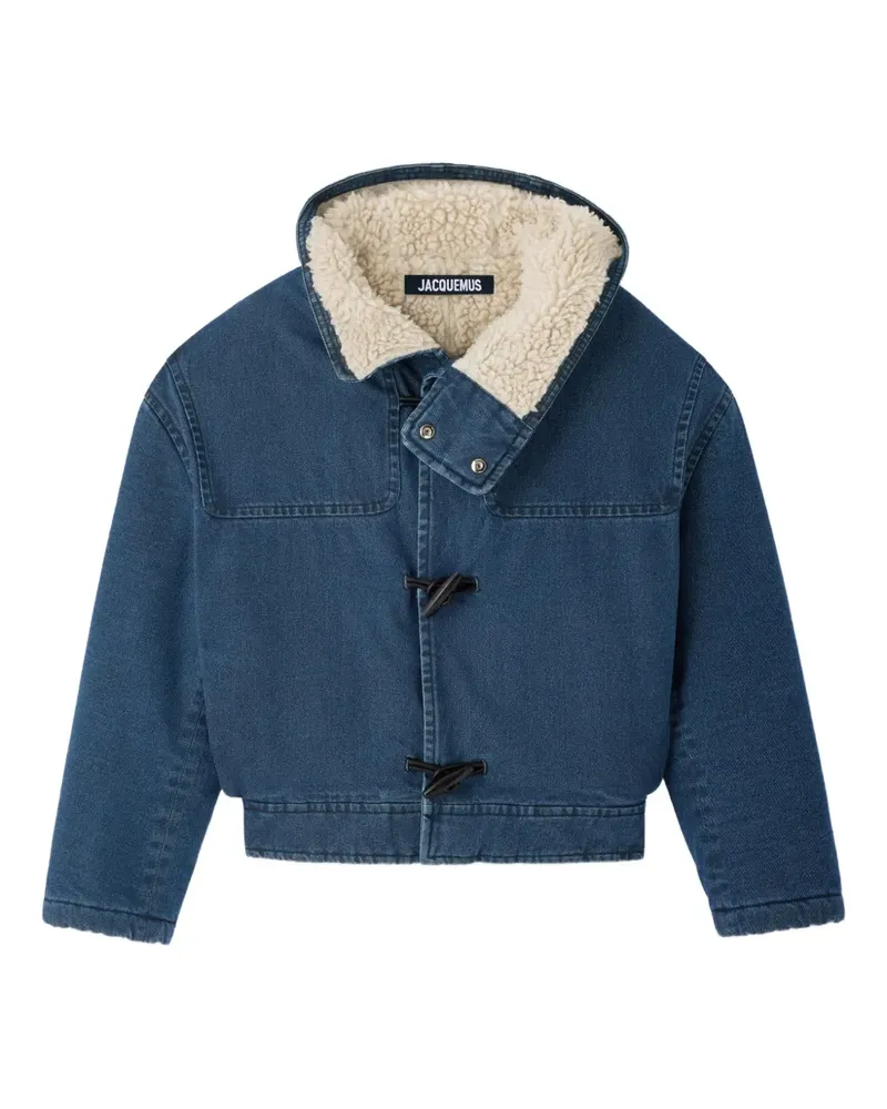 Jacquemus Le Duffle De-Nimes hooded jacket - Blau Blau