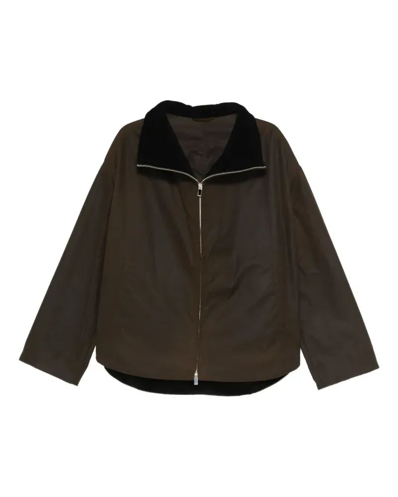 Totême Jacke mit Cordkragen - Braun Braun