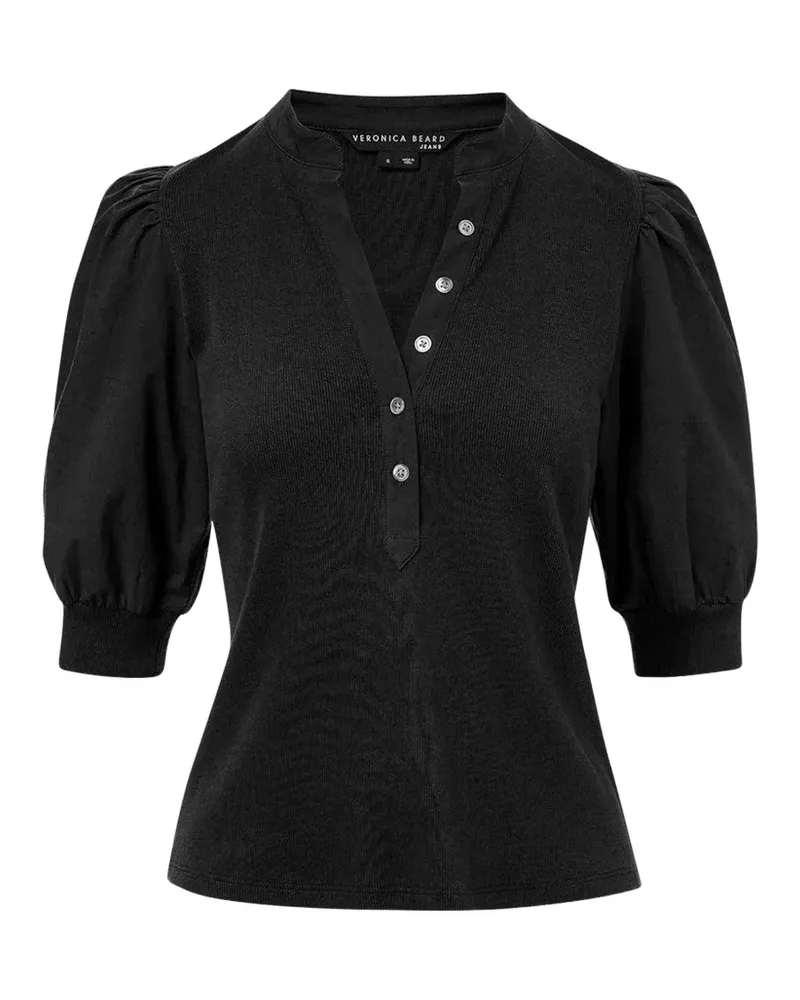 Veronica Beard Coralee Bluse - Schwarz Schwarz