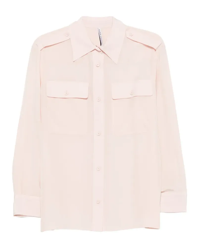 Liviana Conti button-fastening long-sleeve shirt - Rosa Rosa
