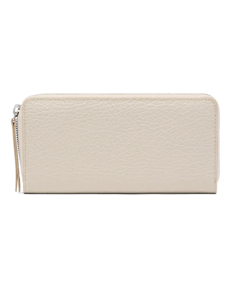 Maison Margiela Portemonnaie mit Reißverschluss - Nude Nude