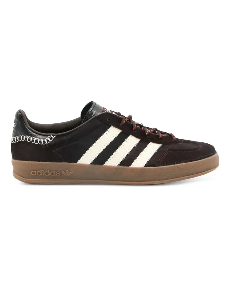 adidas x Wales Bonner Gazelle Indoor Sneakers aus Ponyhaar - Braun Braun