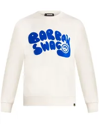 BARROW Sweatshirt mit Logo-Print Nude