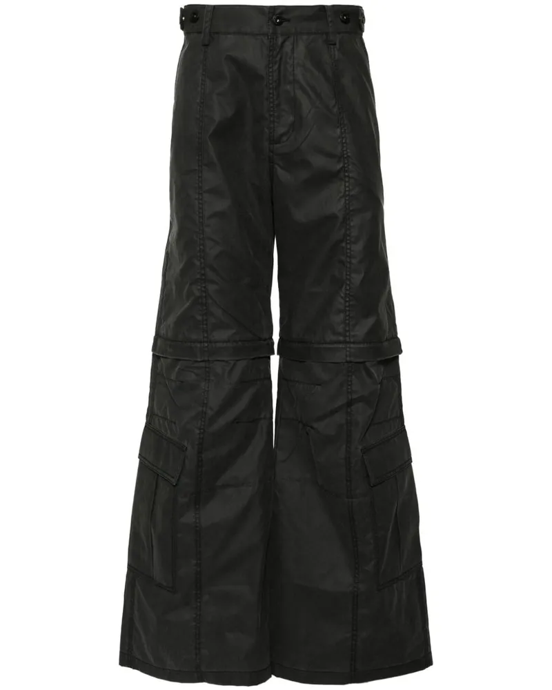 Feng Chen Wang 2IN1 Cargohose - Schwarz Schwarz