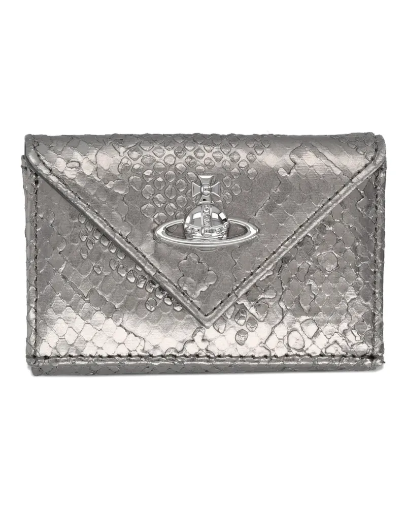 Vivienne Westwood Orb-detail wallet - Silber Silber