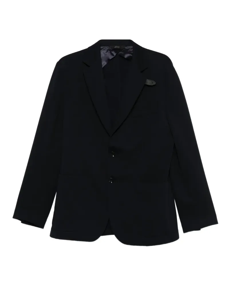 Brioni jersey blazer - Blau Blau