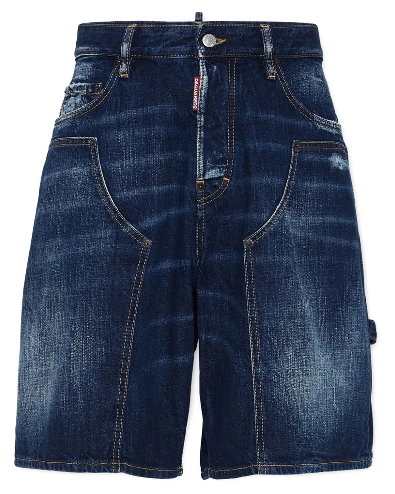 Dsquared2 Klassische Jeans-Shorts - Blau Blau