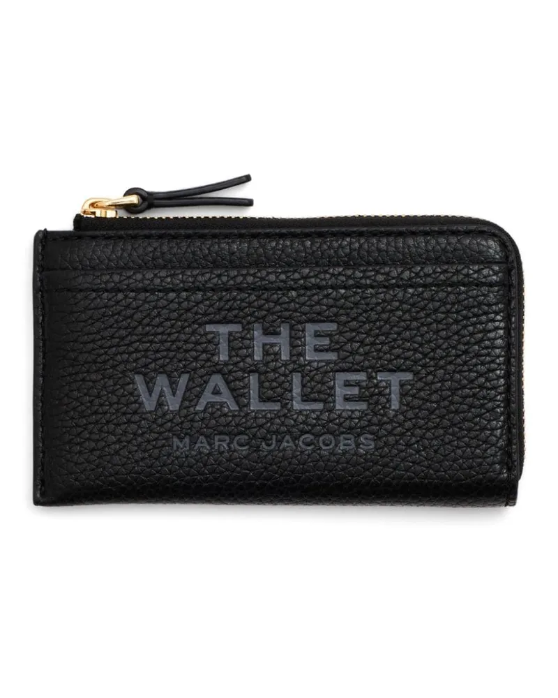 Marc Jacobs The Leather top zip multi wallet - Schwarz Schwarz