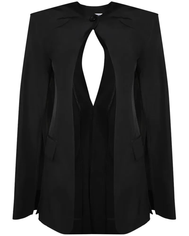 Alexander Wang Kragenlose Jacke - Schwarz Schwarz
