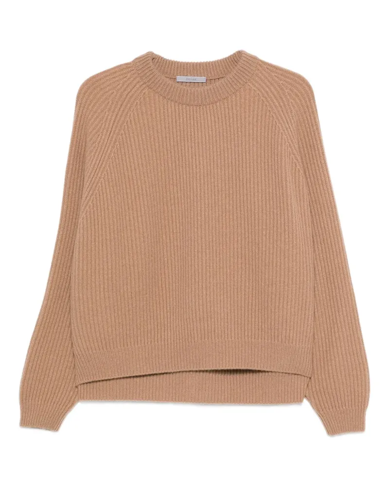 Dušan Gerippter Pullover mit rundem Ausschnitt - Nude Nude