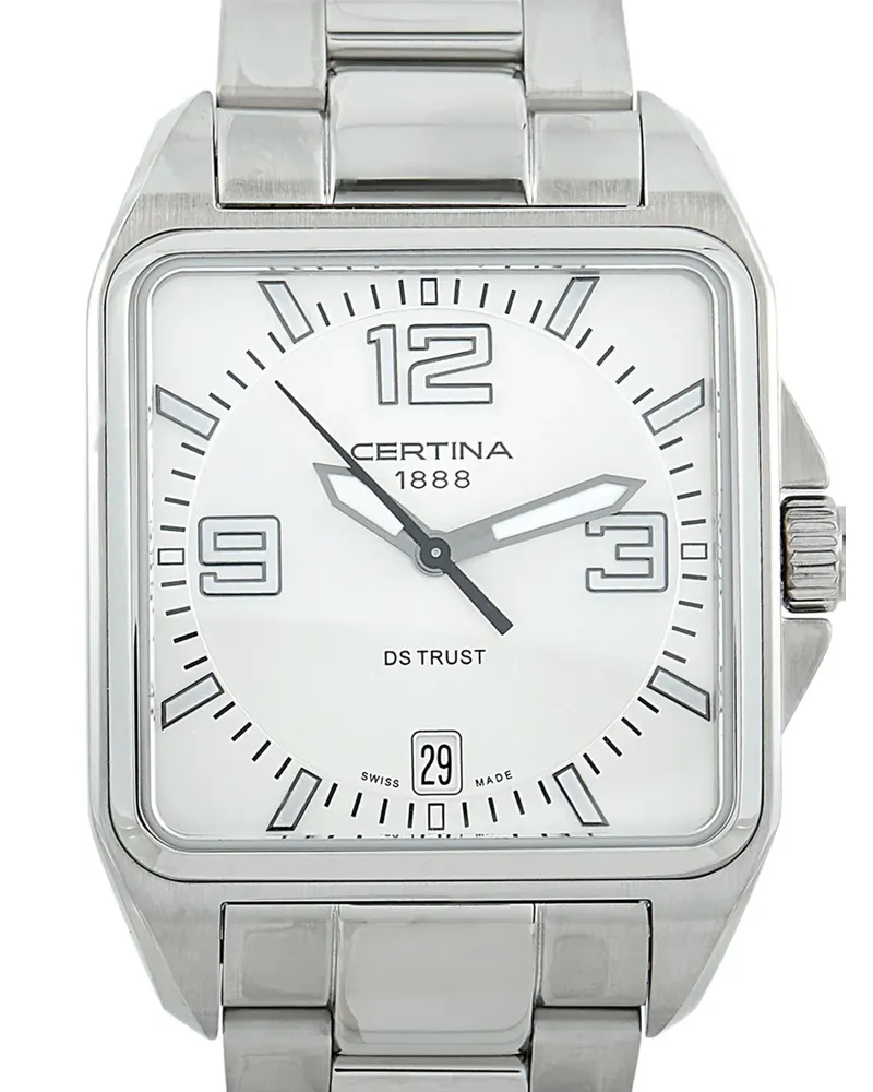 Certina DS Trust 34mm - Weiß Weiß
