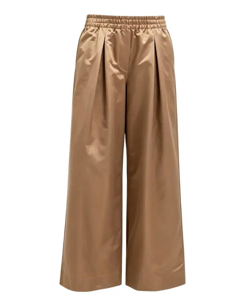 Brunello Cucinelli pleated palazzo pants - Braun Braun