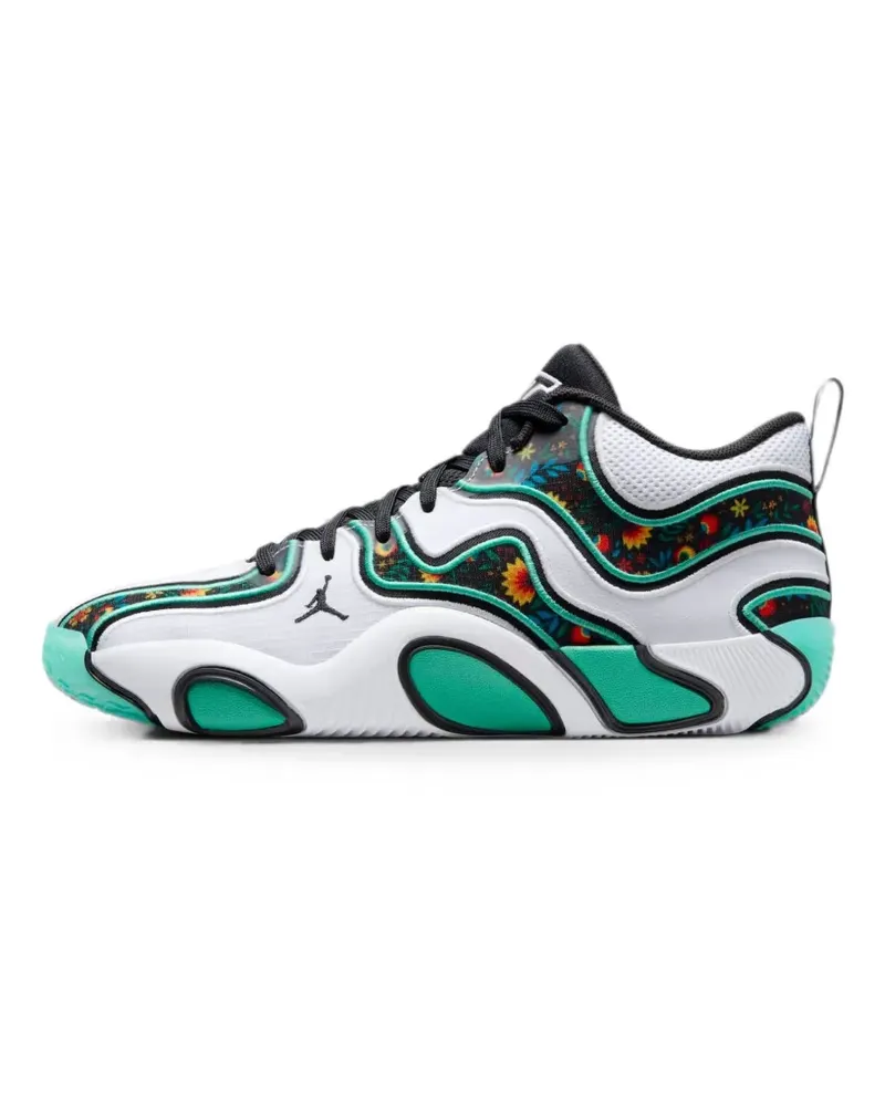 Jordan Tatum 3 floral-print sneakers - Weiß Weiß