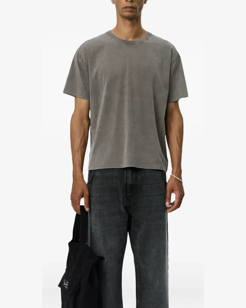 Mfpen Ausgeblichenes T-Shirt - Grau Grau