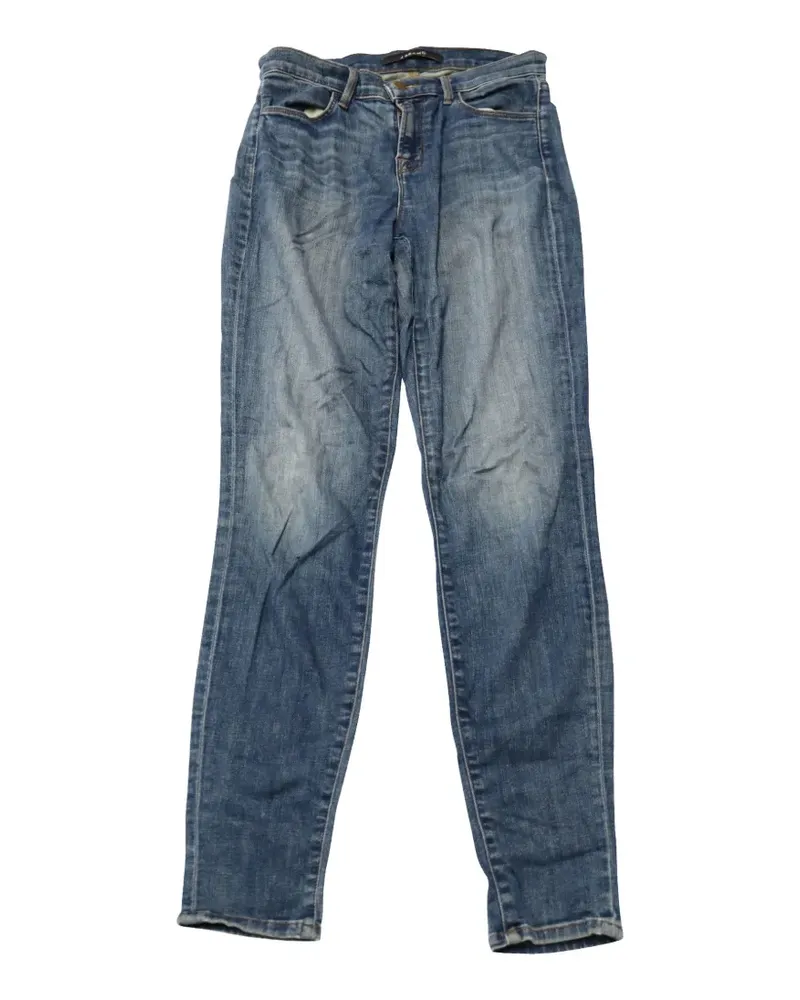 J Brand Jeans mit hohem Bund - Blau Blau