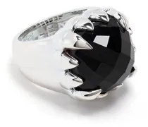 Claw Ring mit Onyx