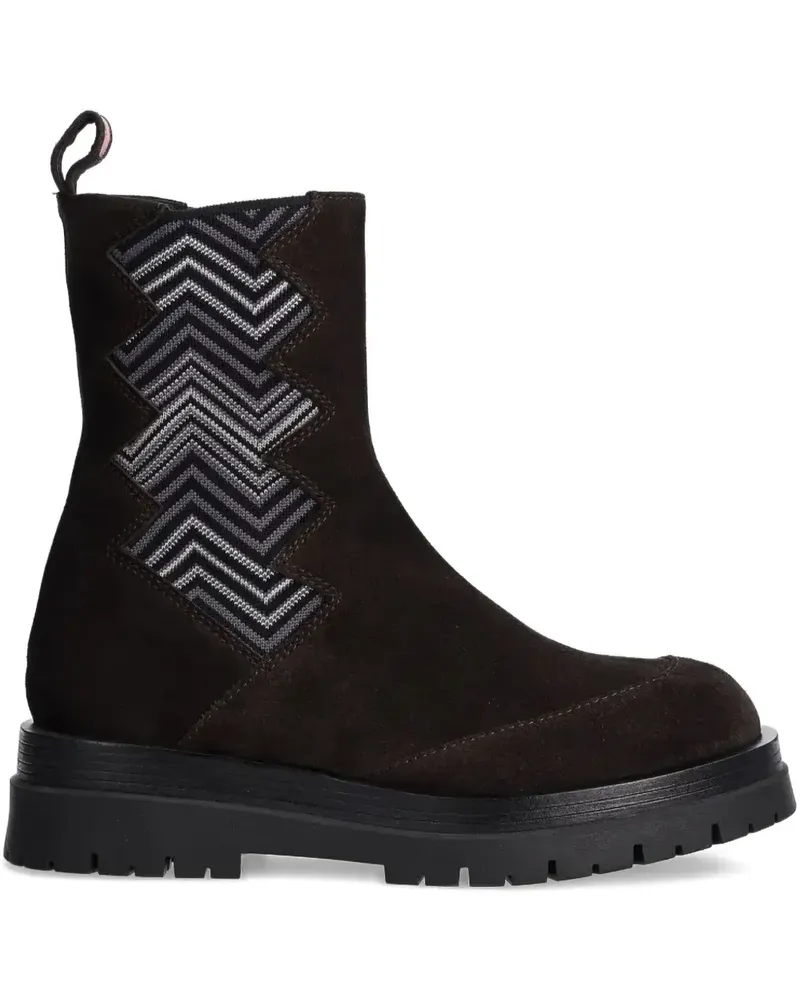 Missoni Stiefel aus Wildleder - Braun Braun