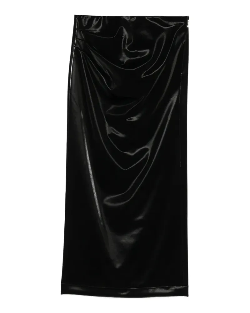 Patrizia Pepe zip-fastening skirt - Schwarz Schwarz