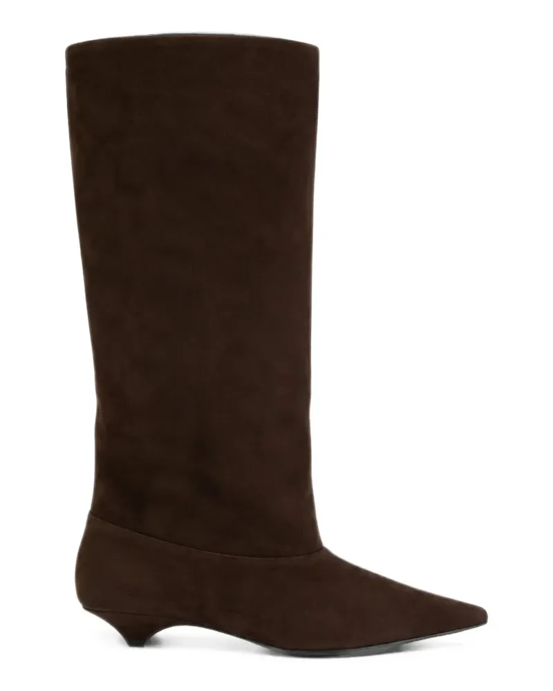 Vic Matié pointed-toe knee-high boots - Braun Braun