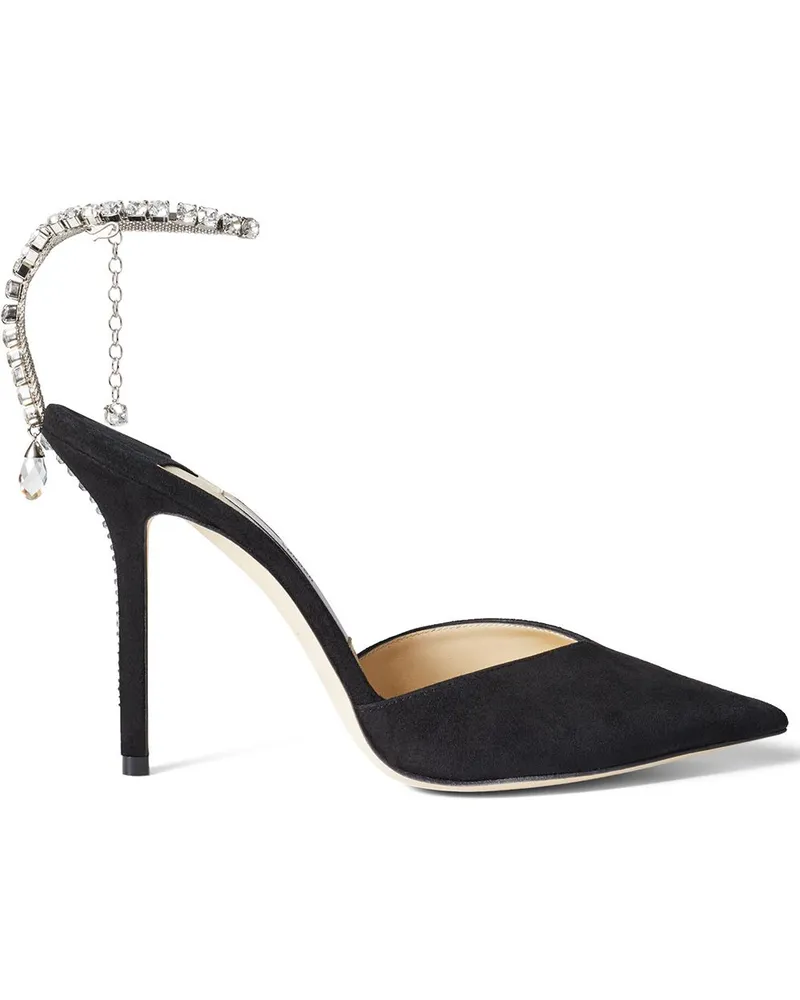 Jimmy Choo Saeda Pumps 100mm - Schwarz Schwarz