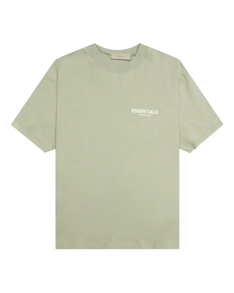 Fear of God logo-print T-shirt - Grün Grün