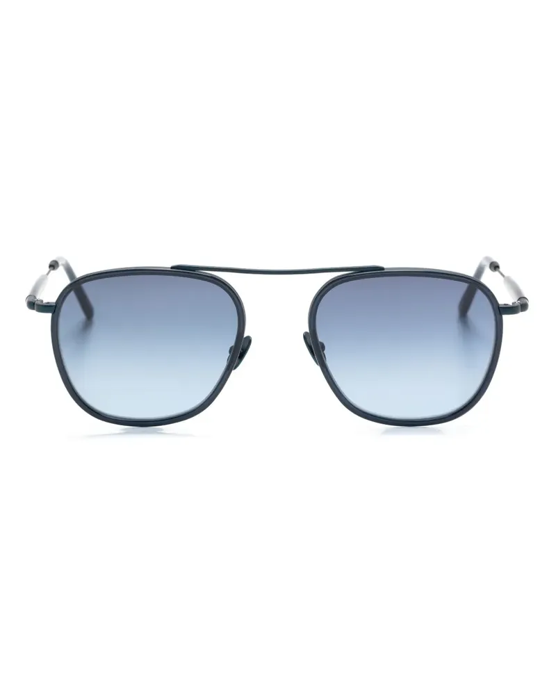 MOSCOT Fanagle Pilotenbrille - Blau Blau