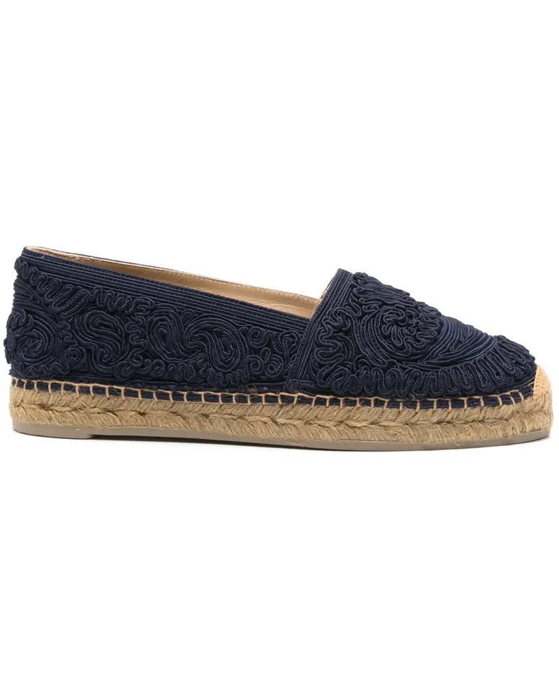 Etro Bestickte Espadrilles - Blau Blau