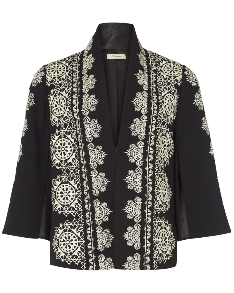 Temperley London Lottie Jacke - Schwarz Schwarz