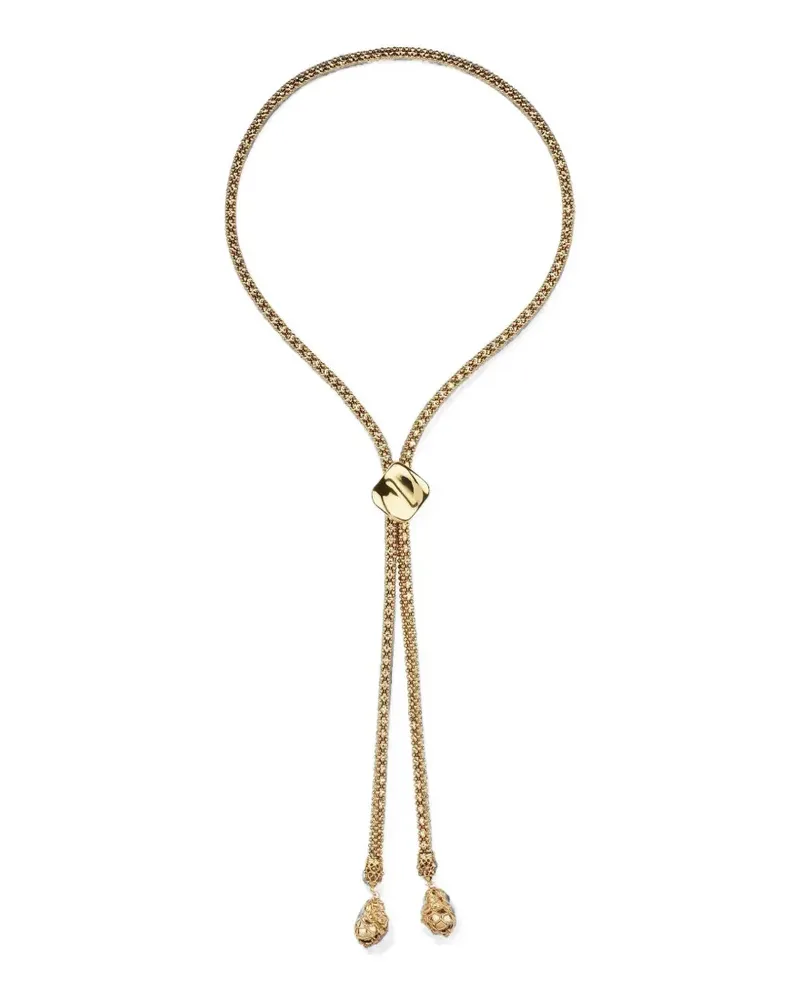 Gas Bijoux Square Biwa Halskette - Gold Gold